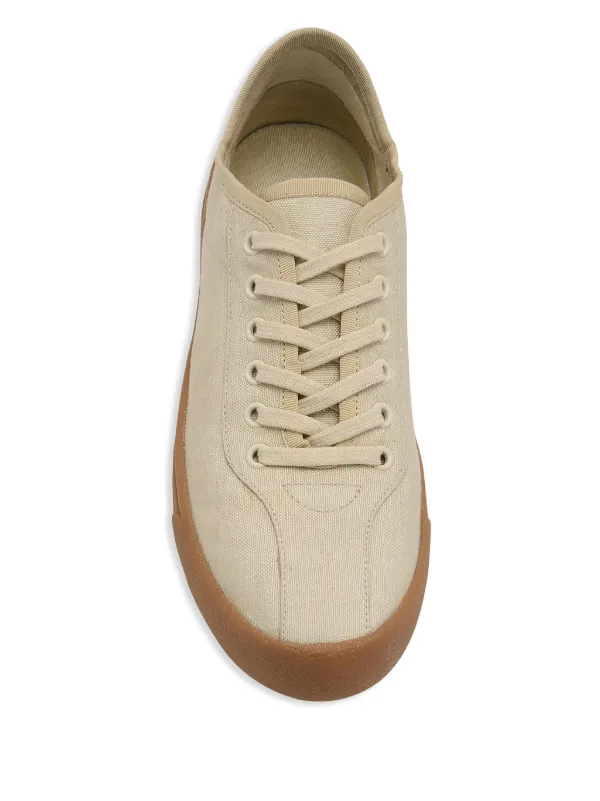 スニーカー THE ROW Women Sneakers F1611SPC SAT GREEN Women's Sneakers in Suede, Leather & Cotton | The Row