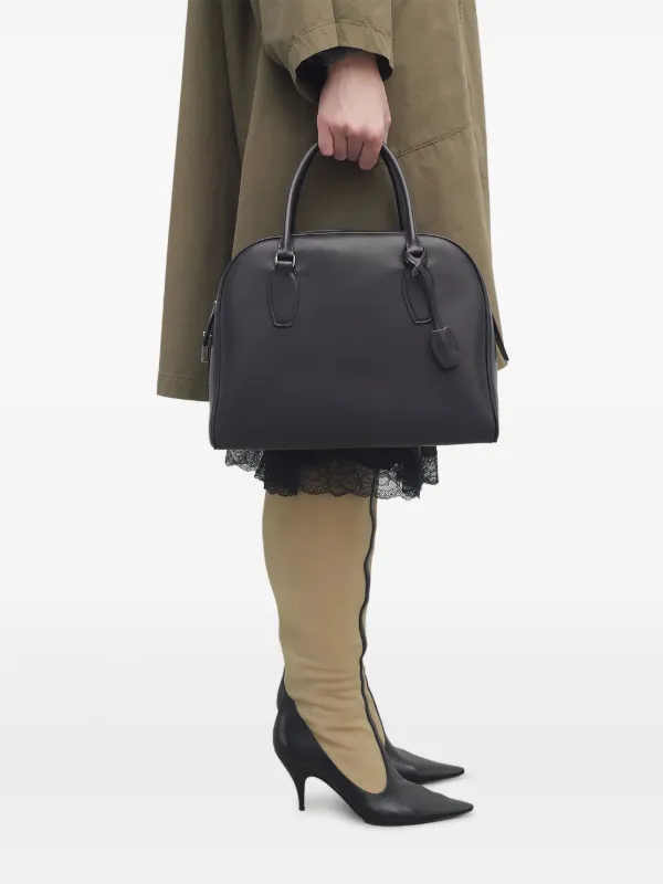 The row ハンドバッグ ウィメンズ トップハンドルバッグ：レザー＆スエード