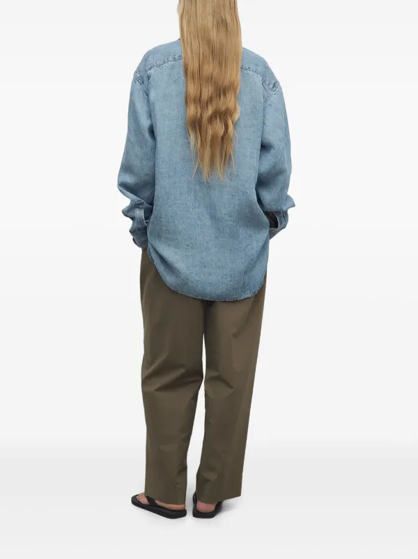 The Row 国内送 Lilas パンツ The Row Lilas パンツ | グリーン | FARFETCH JP