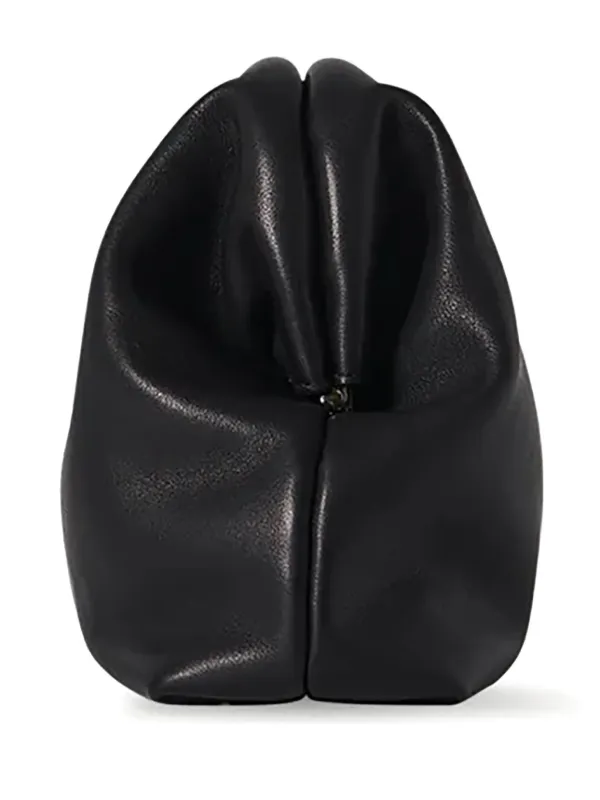 The Row Mira Clutch Bag | Black | FARFETCH HK