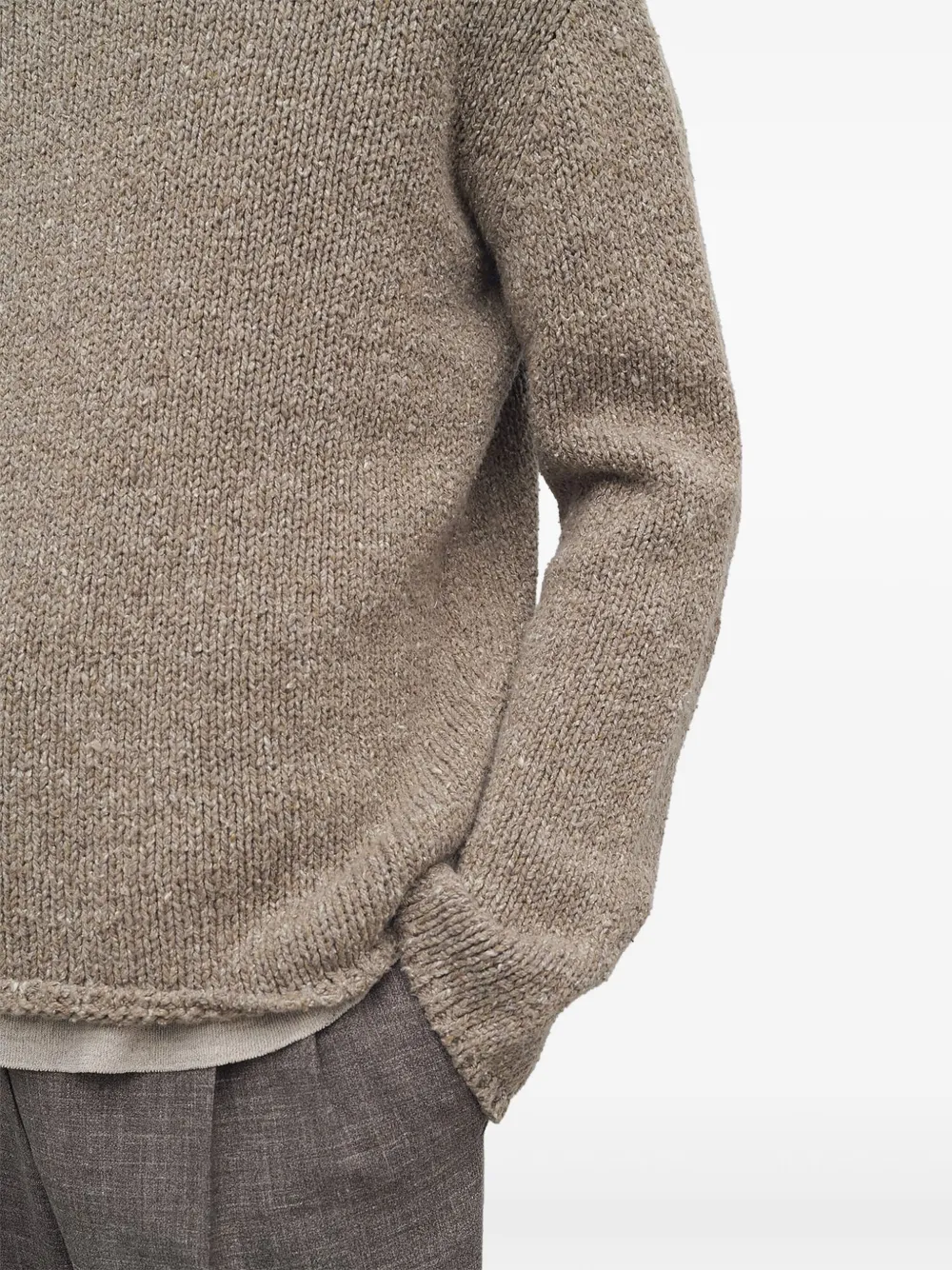 The Row Ryoko trui Beige