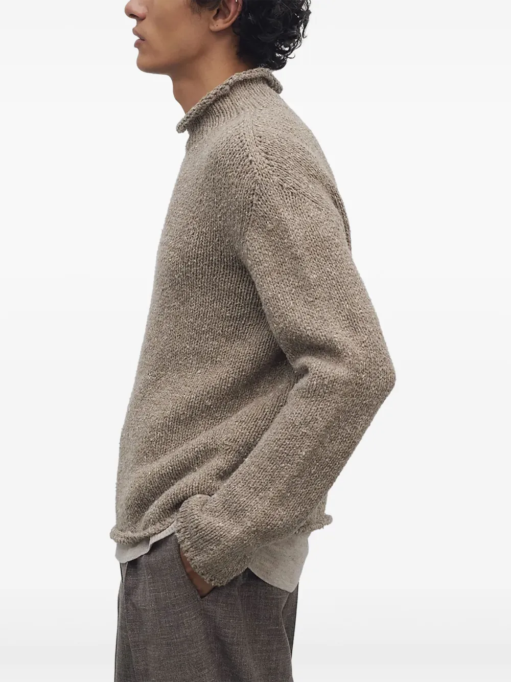 The Row Ryoko trui Beige