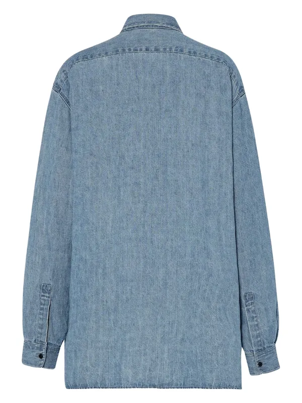 The Row Nesson Shirt | Blue | FARFETCH