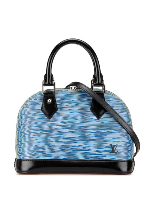 Louis Vuitton Pre-Owned Epi Alma BB satchel-taske i denim fra 2017