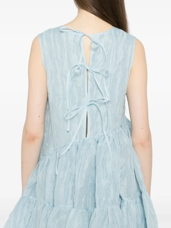 【Cecilie Bahnsen】ABIGAIL DRESS ABIGAIL | DRESS AURORA JACQUARD BLACK