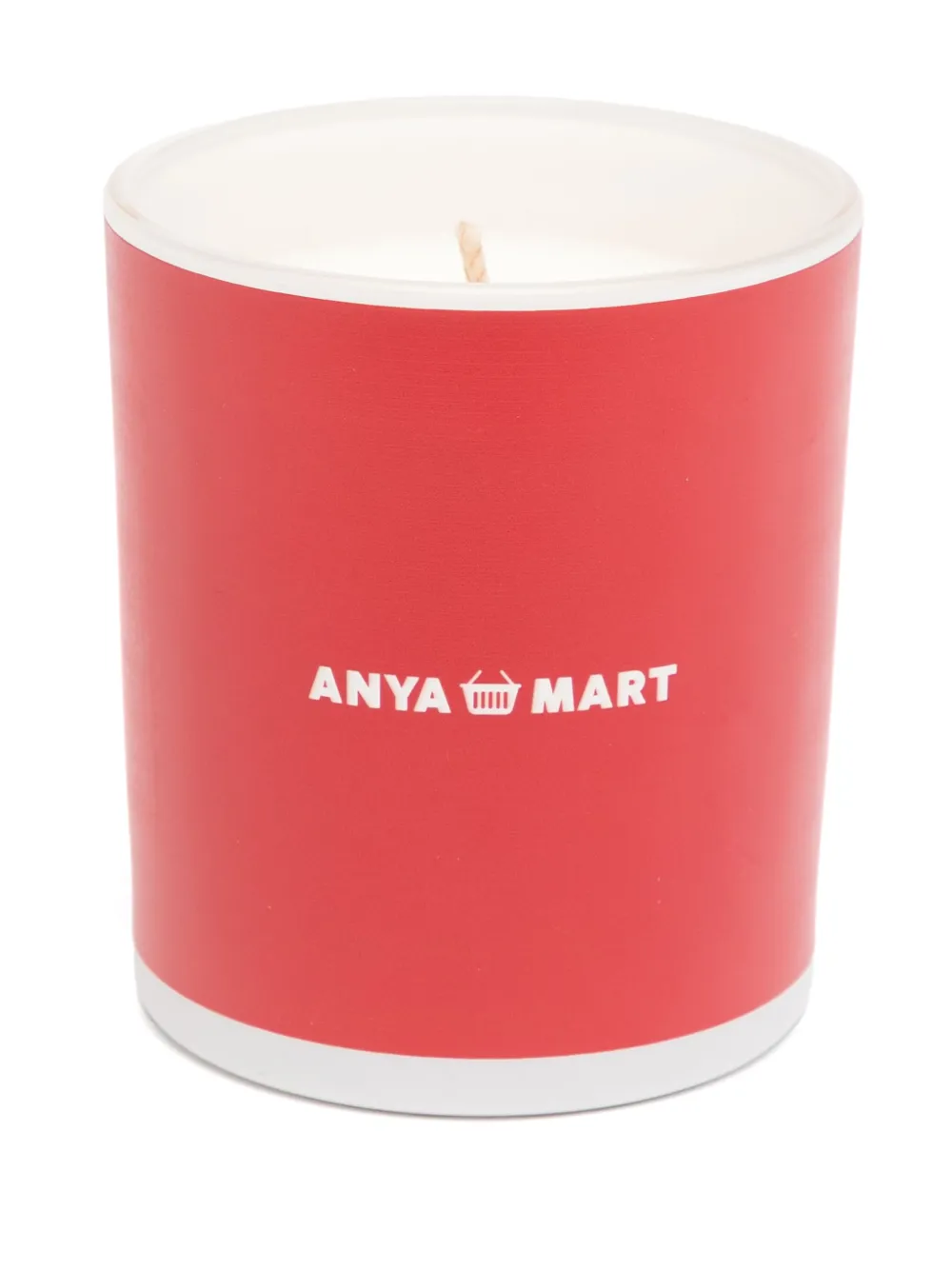 Anya Hindmarch Imperial leren kaars - Rood