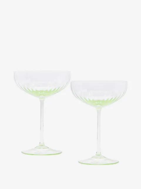 Venini champagne glasses (set of two)