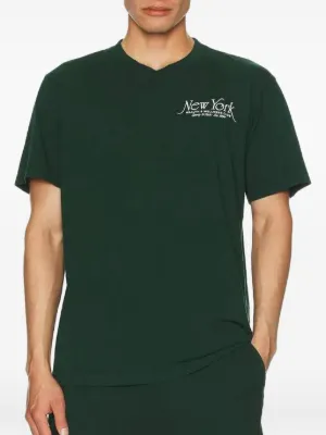 週末最終日タイムSALE22時まで❢新品!!sporty&rich　Tシャツ Sporty & Rich(スポーティーアンドリッチ) Tシャツ・カットソー