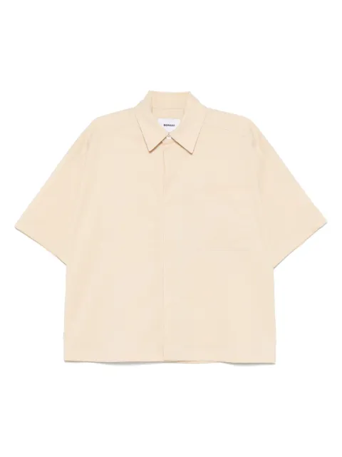 Bonsai logo-embroidered shirt