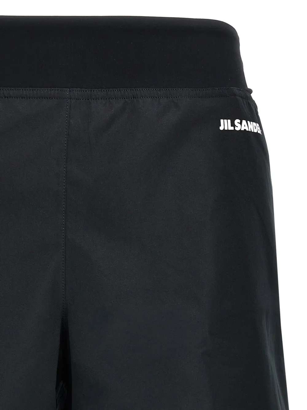 JIL SANDER+ Shorts met logodetail Zwart