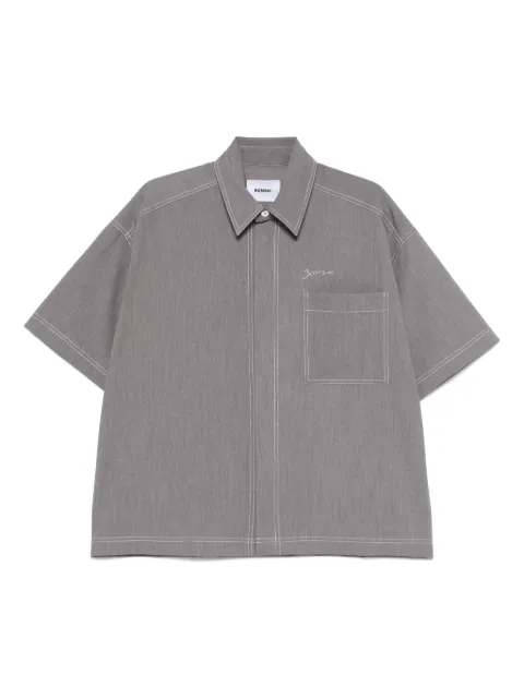 Bonsai camisa con logo bordado