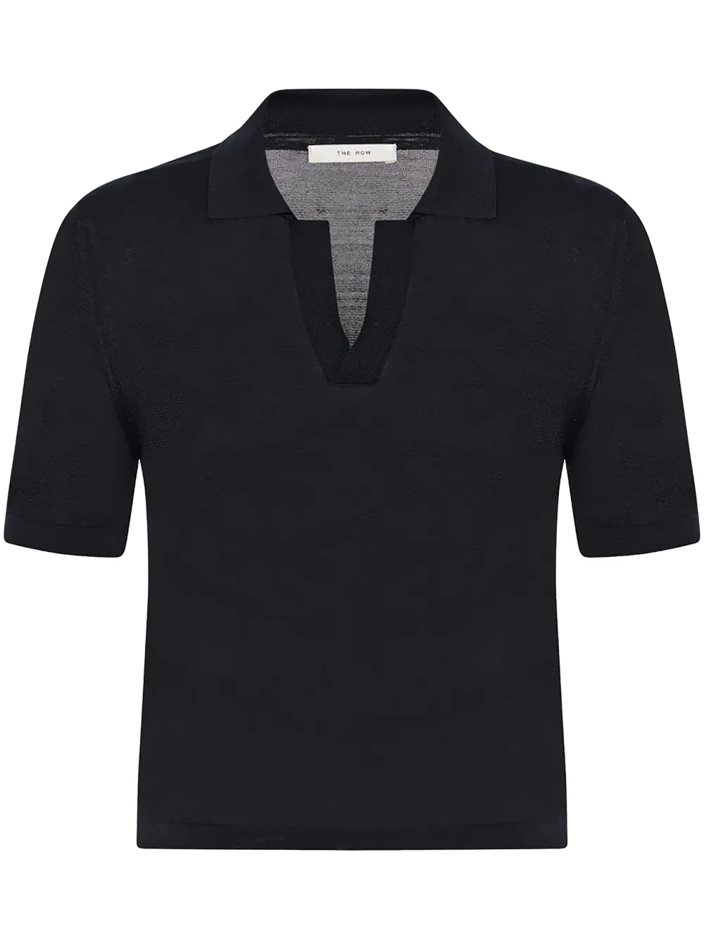 The Row Juliana poloshirt Zwart