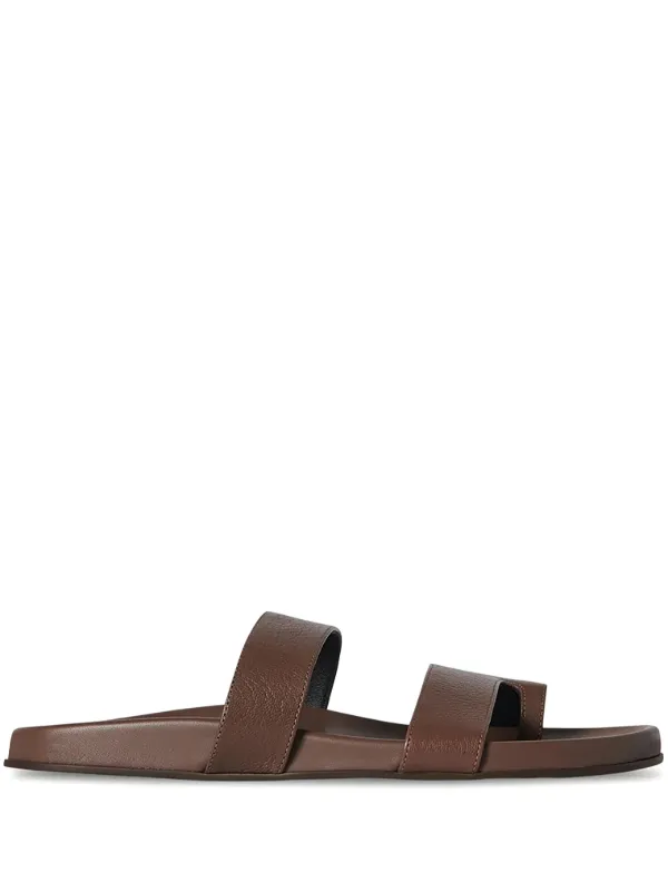 The Row Hugh サンダル | ブラウン | FARFETCH JP