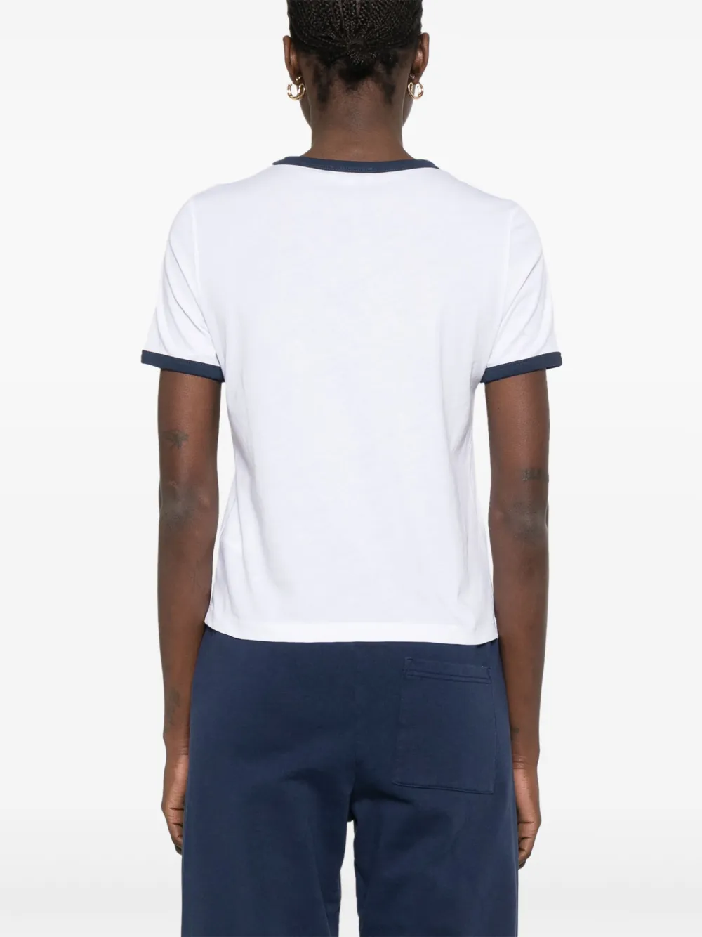 Sporty & Rich California Emblem T-shirt Wit