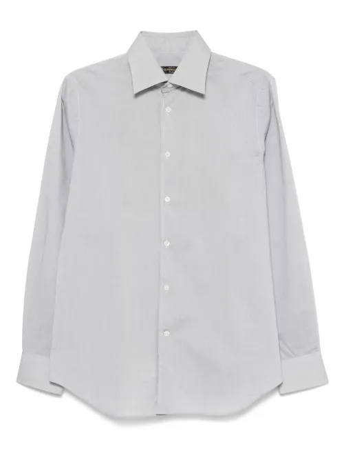 Corneliani chemise en coton - Gris - Corneliani - Modalova