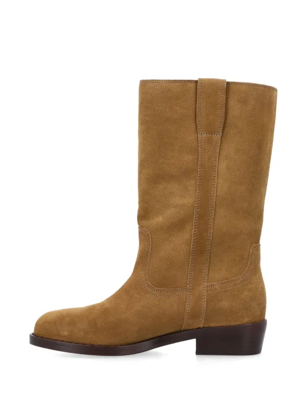 【送料&関税込】Isabel Marant Brown Suede Boots Dahope suede boots in brown - Isabel Marant | Mytheresa