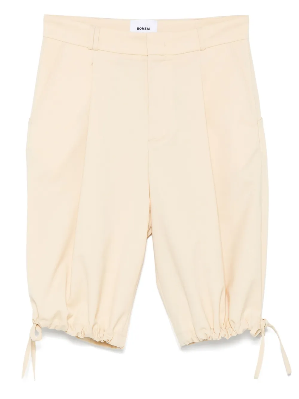 pleated shorts