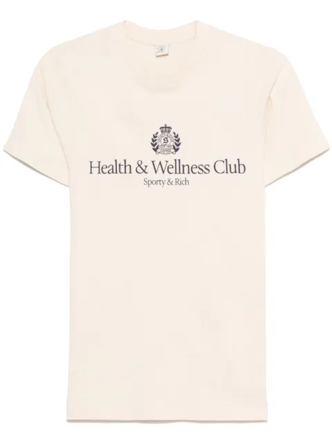 Sporty & Rich H&W Crest T-shirt