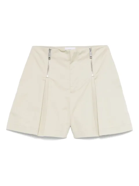 Halfboy shorts con cierre