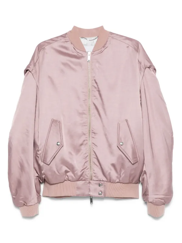 Halfboy Over Bomber Jacket in Pink