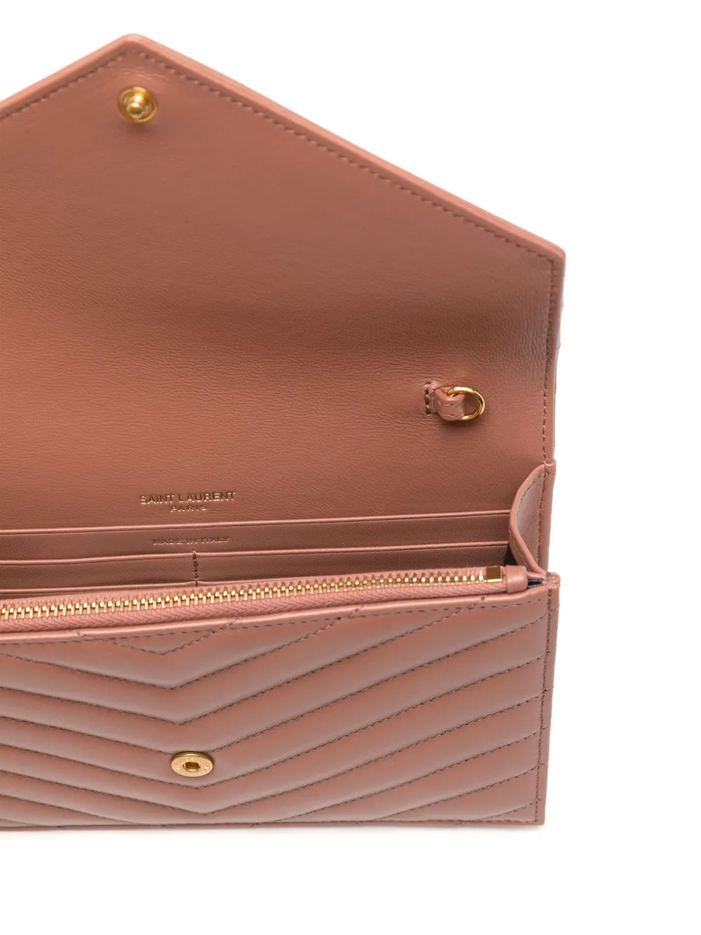 Saint Laurent Cassandre Envelope tas Roze