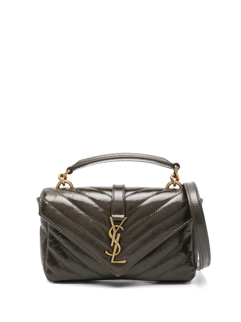 Saint Laurent College shopper Groen