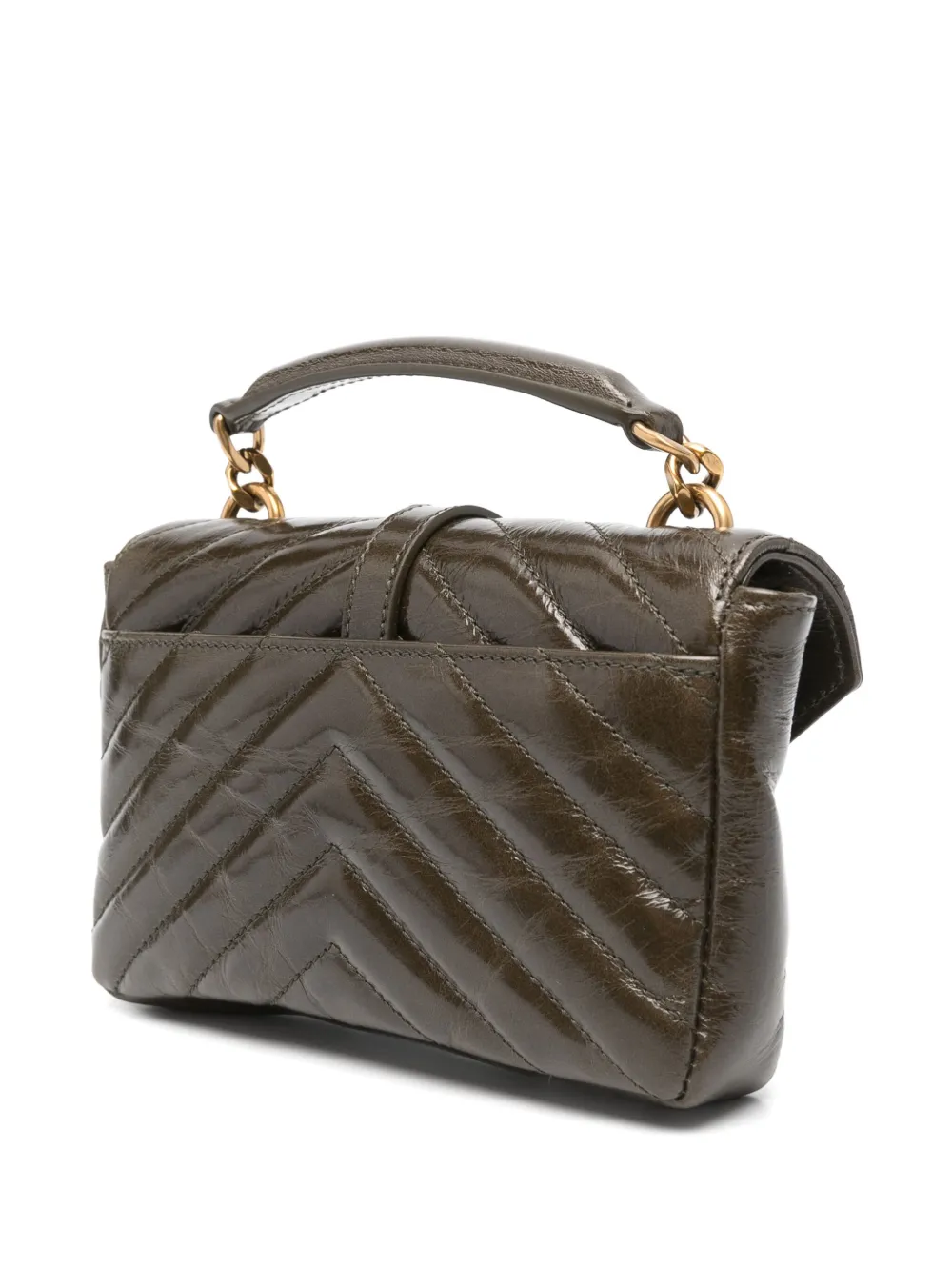 Saint Laurent College shopper Groen