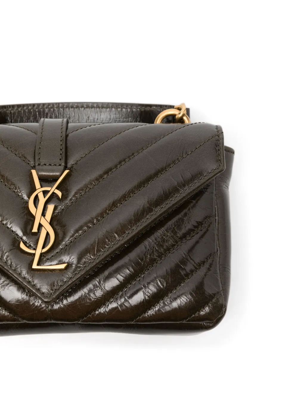 Saint Laurent College shopper Groen