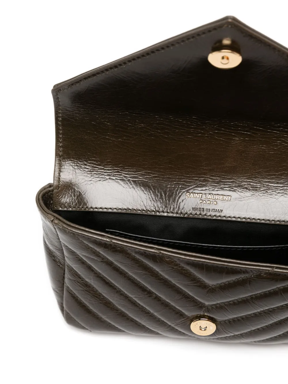 Saint Laurent College shopper Groen