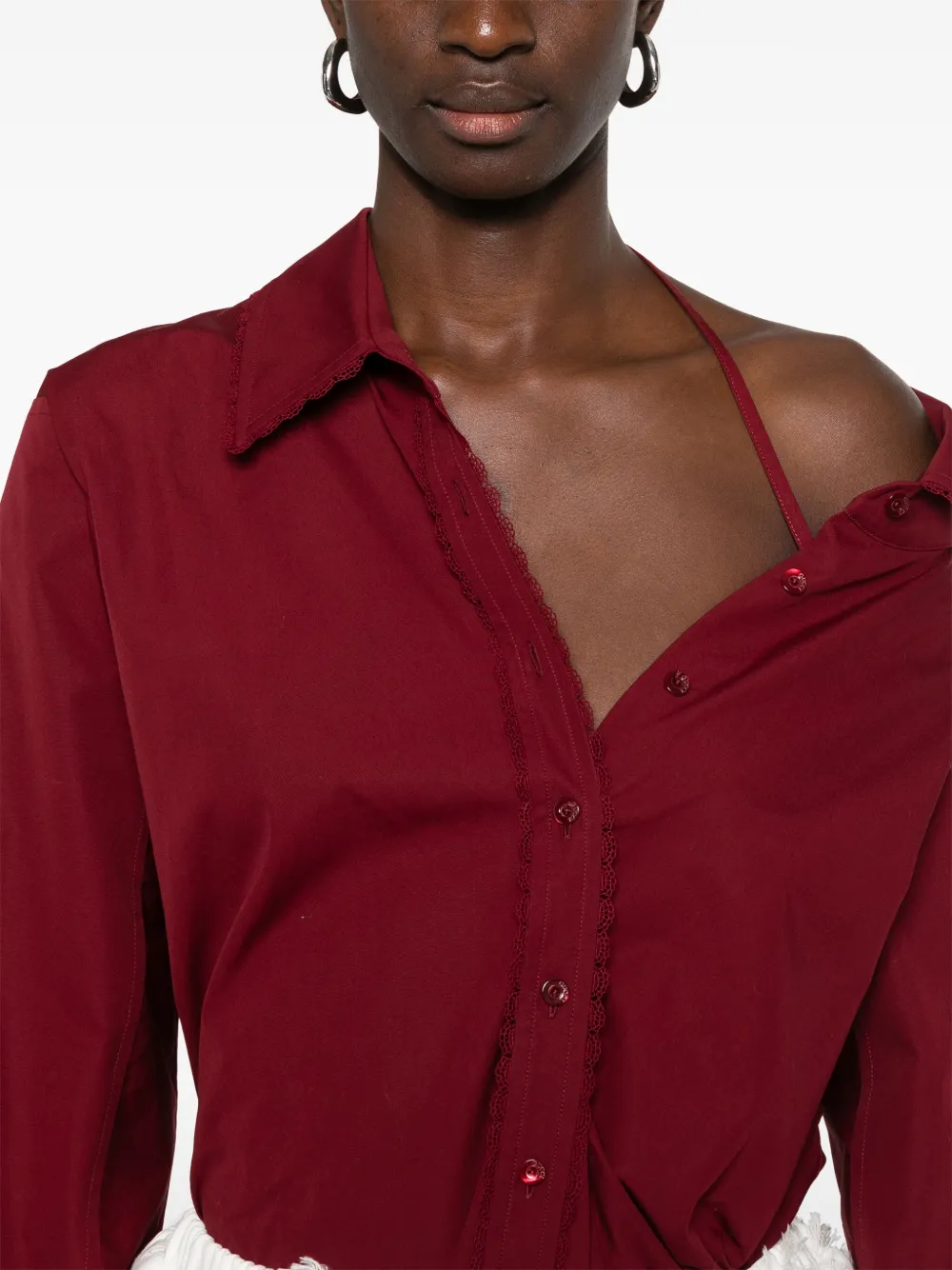 Gucci Katoenen blouse Rood