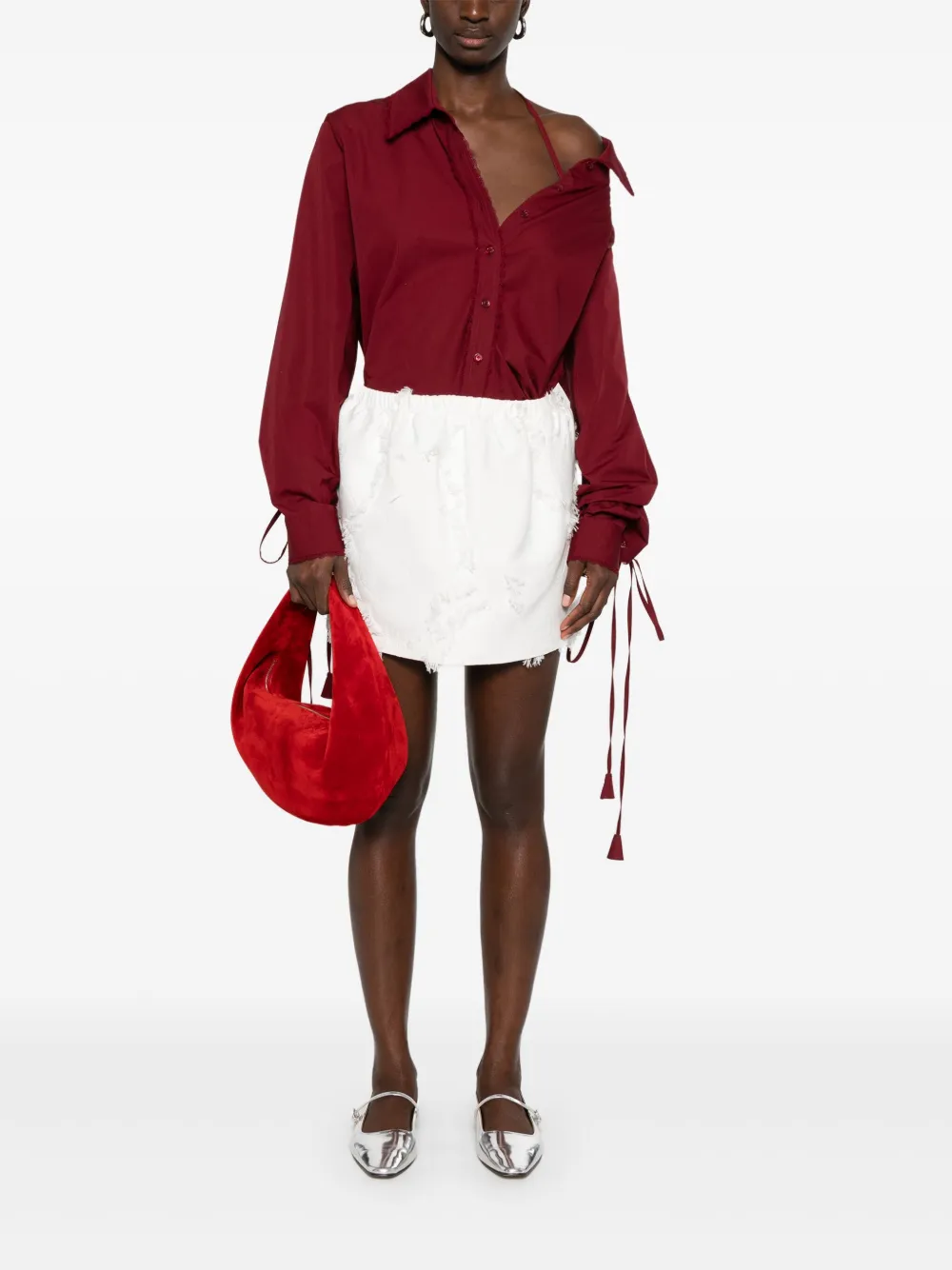 Gucci Katoenen blouse - Rood