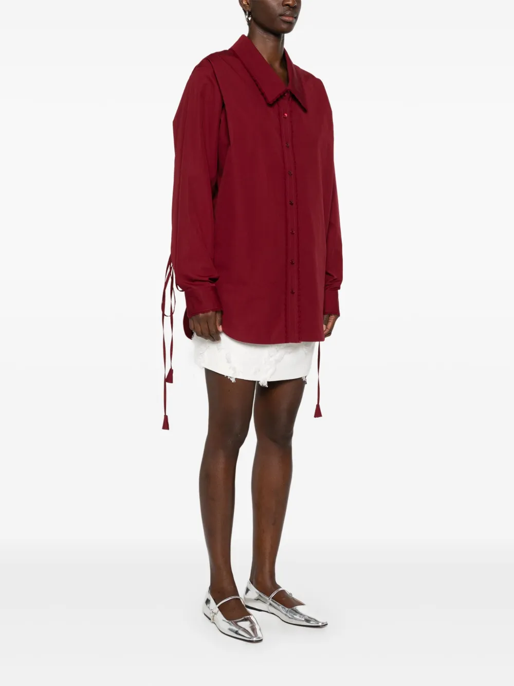 Gucci Katoenen blouse Rood