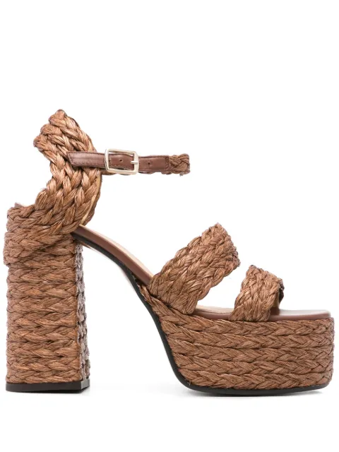 Castañer sandalias Fresa con tacón 120mm