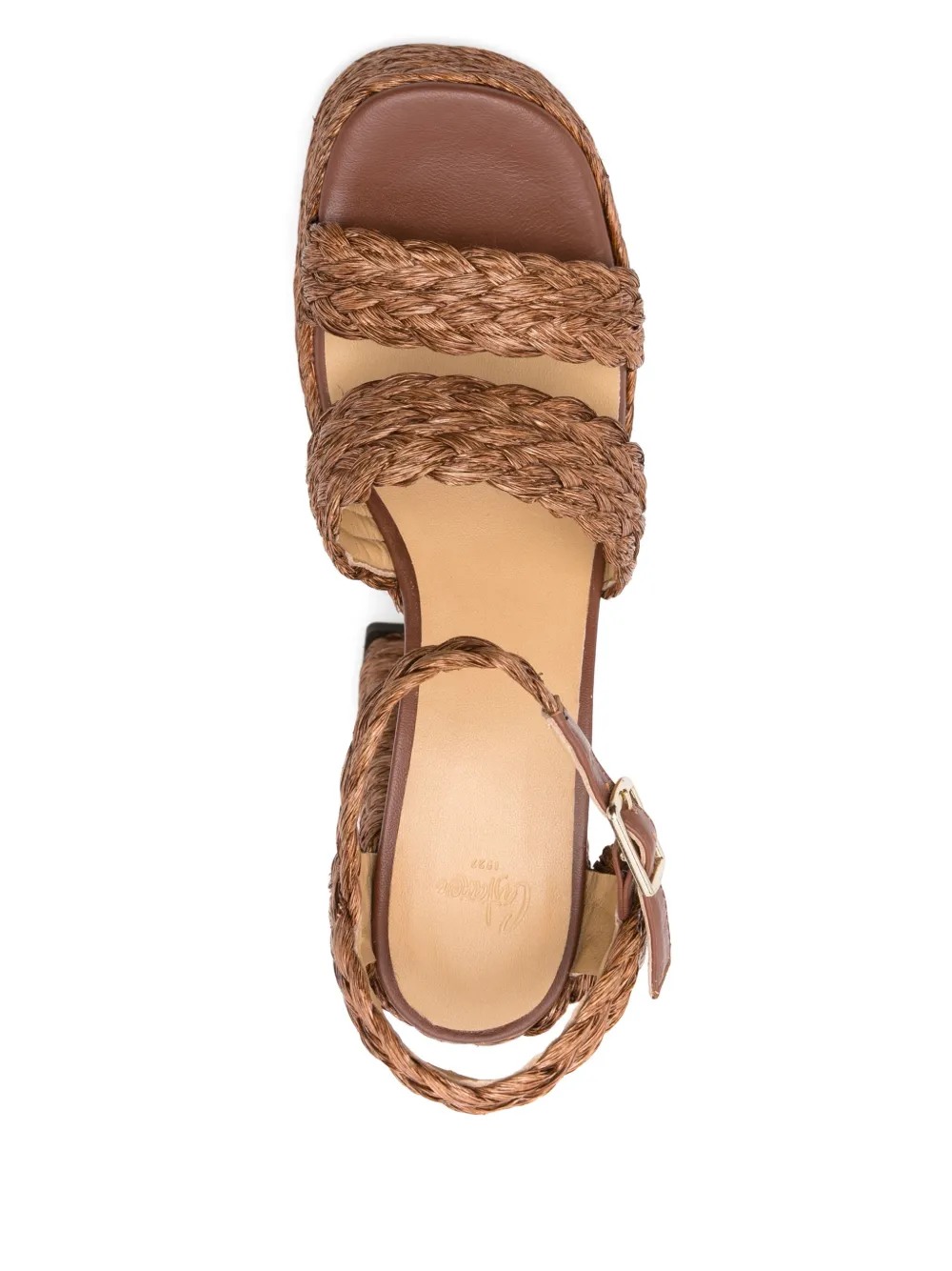 Castañer 120mm Fresa sandals Brown