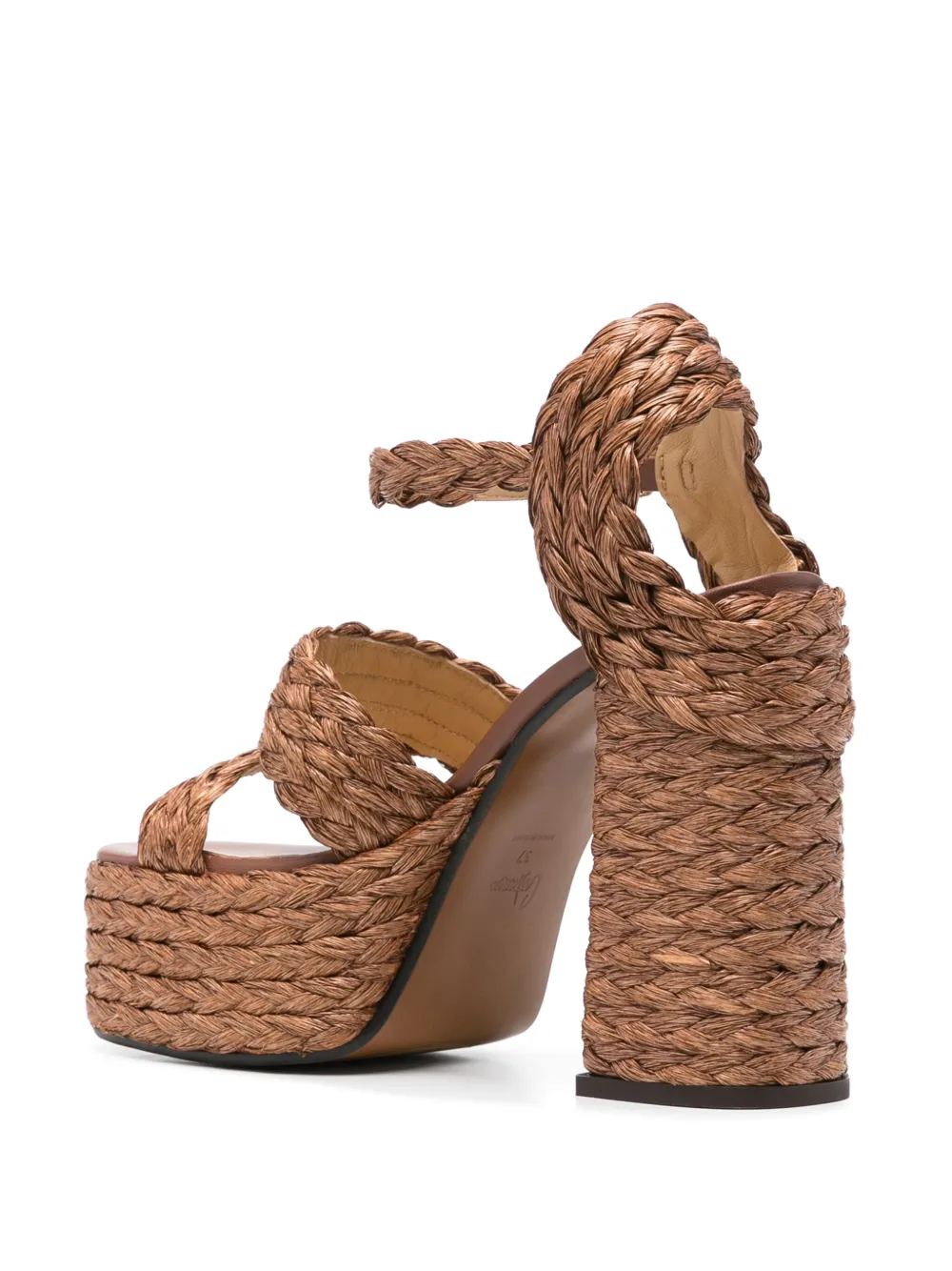 Castañer 120mm Fresa sandals Brown