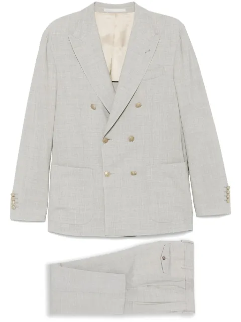 Eleventy double-breasted suit