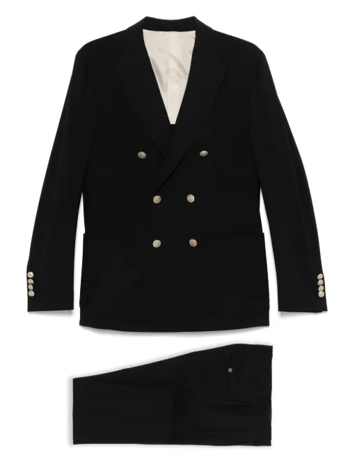 Costume à veste à boutonnière croisée - Eleventy - Modalova