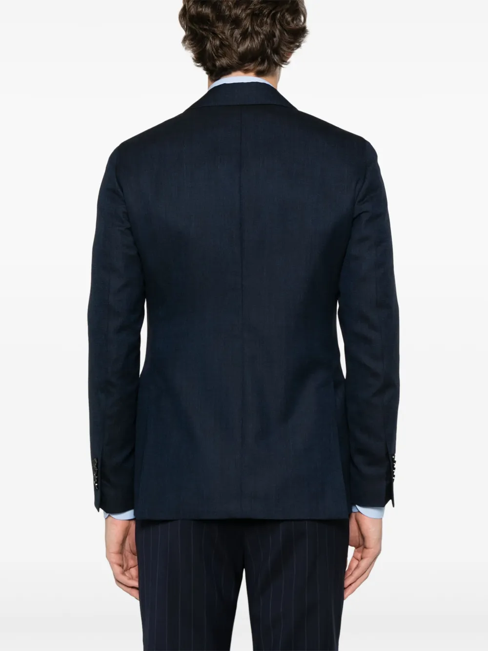 Lardini Blazer met broche Blauw