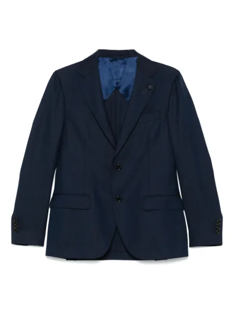 Lardini brooch-detail blazer