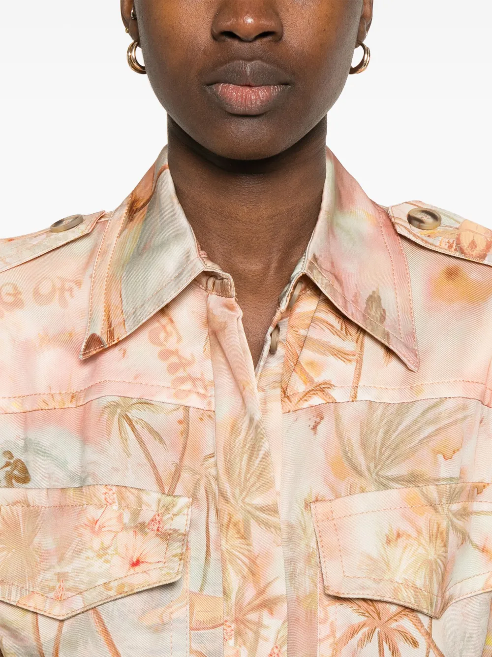 ZIMMERMANN Illuminate tuniek Oranje