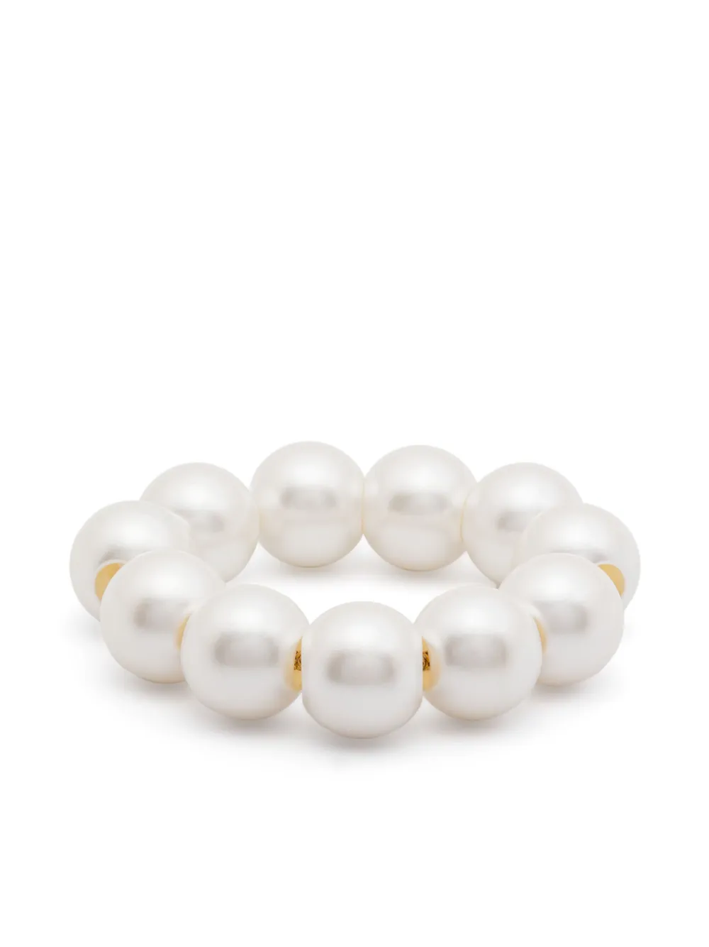 faux-pearl bracelet