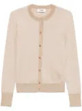 FENDI FF-jacquard cardigan - Brown
