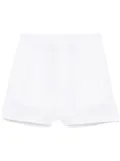 Riviera linen shorts - White