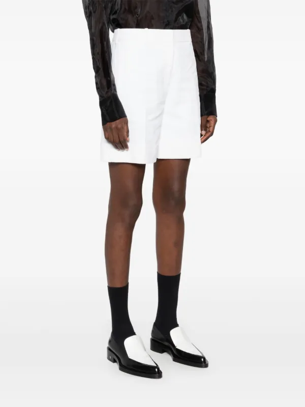 Jil Sander リネン ショートパンツ | ホワイト | FARFETCH JP