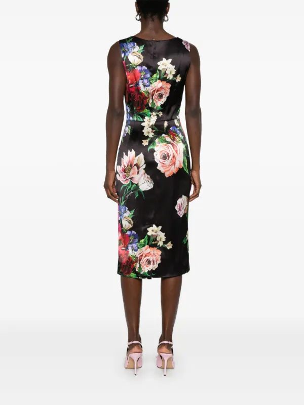 【関税＆送料込み】Dolce & Gabbana Flower Print Satin Midi 29319109_58362532_600.jpg