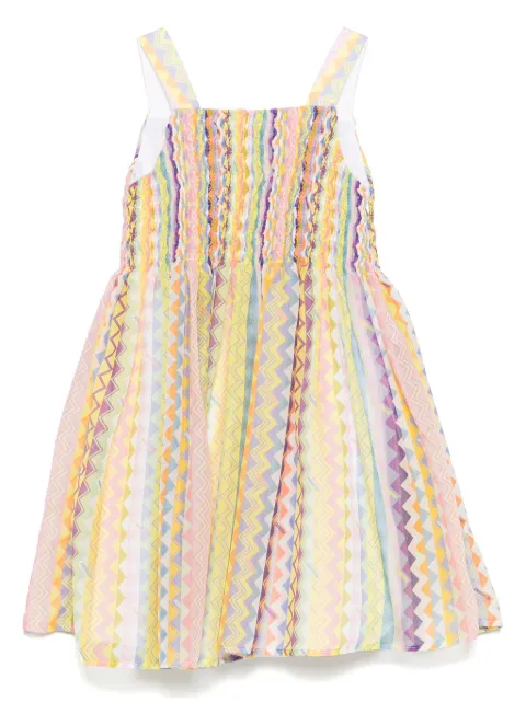 Missoni Kids zigzag-print dress