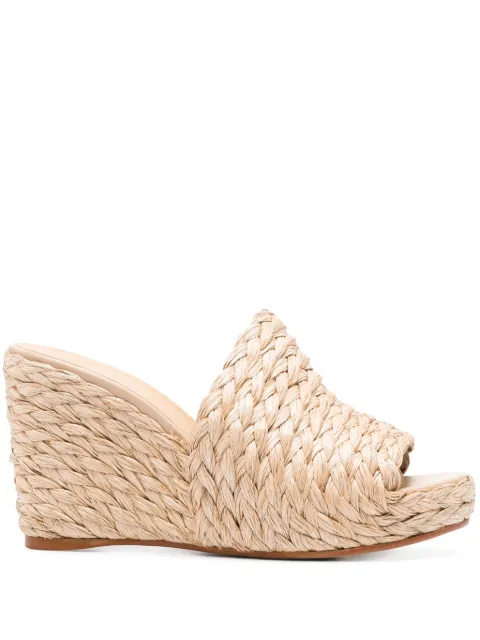 Castañer mules Jenna con tacón 90mm