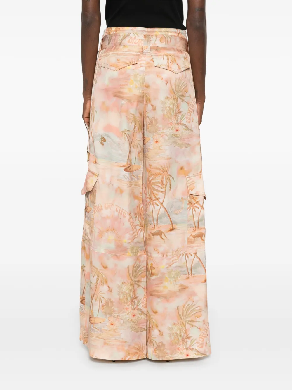 ZIMMERMANN Illuminate cargo broek Oranje