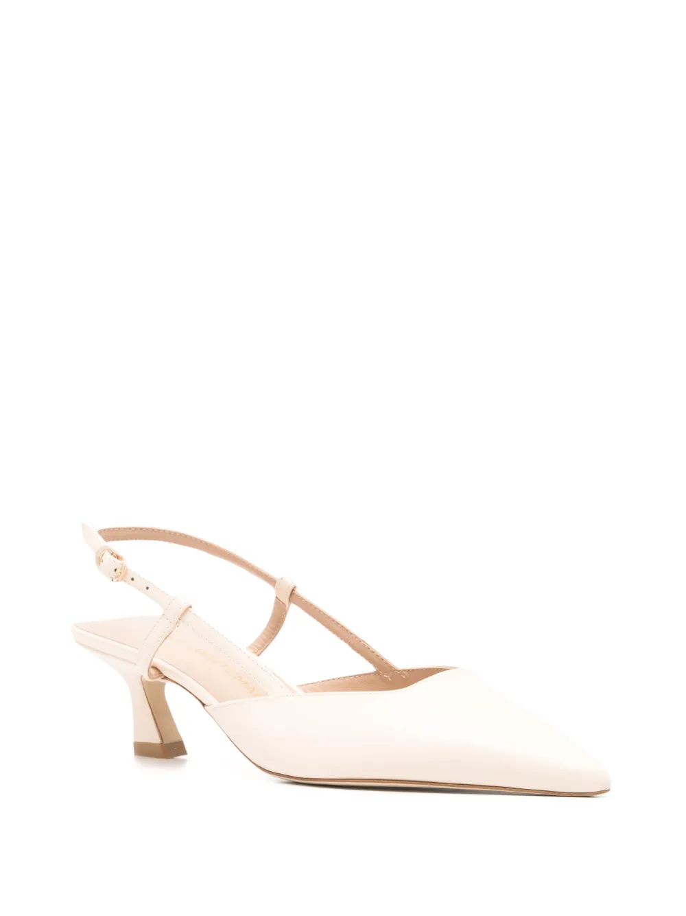 Stuart Weitzman 50mm Vinnie slingback pumps Neutrals