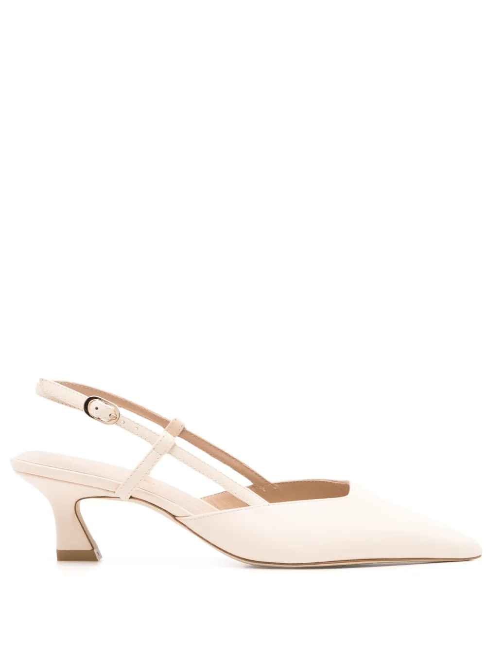 Stuart Weitzman 50mm Vinnie slingback pumps Neutrals